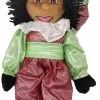Overig Decoratie Pop Glitter Zwarte Piet (50cm) -Decoratie Verkoopwinkel decoratie pop glitter zwarte piet 50cm