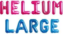 Carnavalsland Helium Ballon Large (per Stuk)