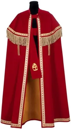 Overig Kostuum Sinterklaas TV Stefan Fluweel Smal