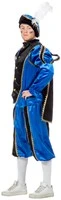 Overig Kostuum Zwarte Piet Blauw Luxe (met Cape) 9 Overig Kostuum Zwarte Piet Blauw Luxe (met Cape) - Afbeelding 7