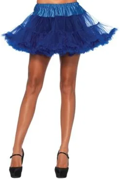 Overig Luxe Blauwe Petticoat (2 Lagen)