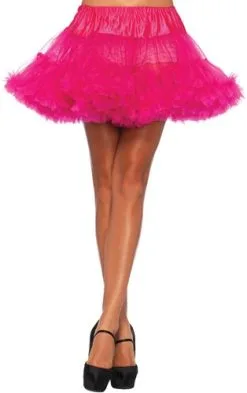 Overig Luxe Fuchsia Petticoat (2 Lagen)