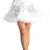 Overig Luxe Witte Petticoat (2 Lagen) -Decoratie Verkoopwinkel luxe witte petticoat 2 lagen