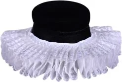 Overig Luxe Zwarte Pieten Kraag Avila