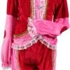Overig Meisjes Pietenpakje Roze-Rood -Decoratie Verkoopwinkel meisjes pietenpakje roze rood