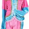 Overig Meisjes Pietenpakje Turquoise-Roze -Decoratie Verkoopwinkel meisjes pietenpakje turquoise roze