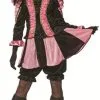 Overig Pepita Dames Pietenpak Roze/Zwart -Decoratie Verkoopwinkel pepita dames pietenpak roze zwart