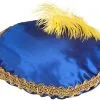 Overig Piet Baret Blauw (Satijn) -Decoratie Verkoopwinkel piet baret blauw satijn