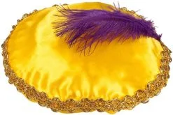 Overig Piet Baret Geel (Satijn)