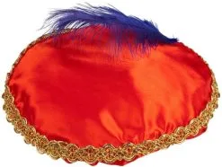 Overig Piet Baret Rood (Satijn)