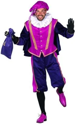 Overig Pietenpak Amsterdam Luxe Pink-Paars -Decoratie Verkoopwinkel pietenpak amsterdam pink paars luxe 1