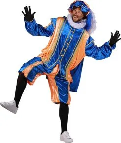 Overig Bilbao Pietenpak Blauw/Oranje -Decoratie Verkoopwinkel pietenpak bilbao blauw oranje 2