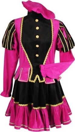 Overig Pietenpak Murcia Zwart/Pink Voor Dames