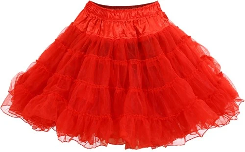 Overig Rode Petticoat (2 Laags) 3 Overig Rode Petticoat (2 Laags)