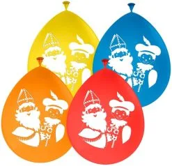Overig Sint En Piet Ballonnen (30cm) (8 Stuks)