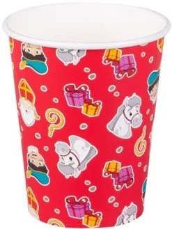 Overig Sint & Piet Bekers 21cl - 10st. Milieuvriendelijk