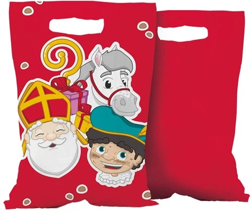 Overig Sint & Piet Feestzakjes 6st. 3 Overig Sint & Piet Feestzakjes 6st.