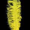 Overig Struisvogelveer Geel Ca. 30cm -Decoratie Verkoopwinkel struisvogelveer geel ca 30cm