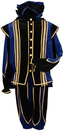 Overig Toledo Pietenpak Zwart-Blauw Luxe