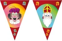 Overig Welkom Sint & Piet Vlaggenlijn - 10m 6 Overig Welkom Sint & Piet Vlaggenlijn - 10m - Afbeelding 4