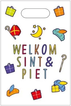 Overig Welkom Sint & Piet Feestzakjes - 6st