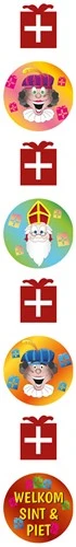 Overig Welkom Sint & Piet Hangdecoratie (1,2m)