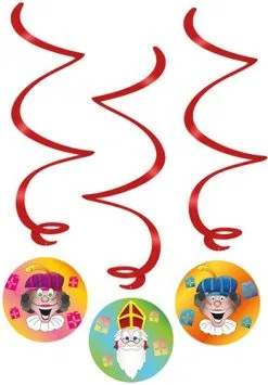 Overig Welkom Sint & Piet Hangdecoratie (3st)