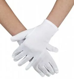 Overig Witte Korte Handschoenen