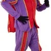Overig Zwarte Piet Kostuum Paars/Rood Met Cape -Decoratie Verkoopwinkel zwarte piet kostuum paars rood met cape